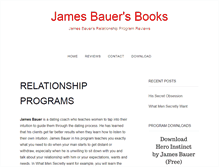 Tablet Screenshot of jamesbauers.com